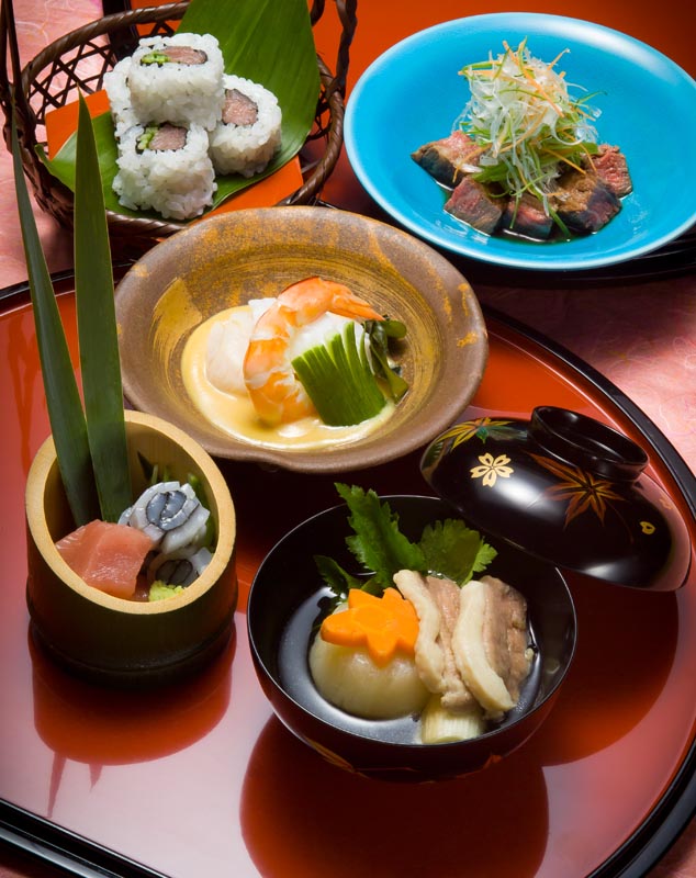 japanese cuisine presentation